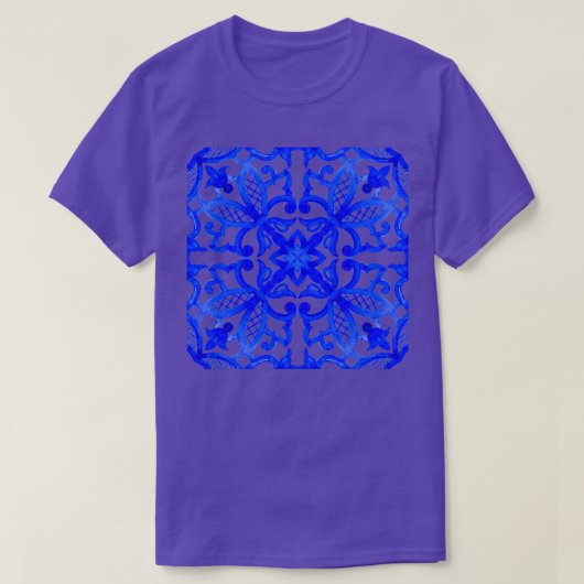 Portugese azulejo-tegels: prachtige patronen 5 t-shirt (Design voorkant)