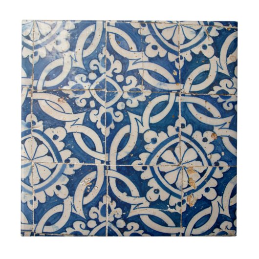  portugese azulejo tegeltje (Voorkant)