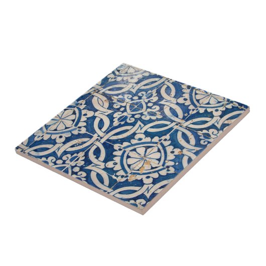  portugese azulejo tegeltje (Zijkant)