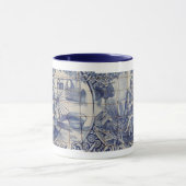 Portugese azulejo-tieren mok (Midden)