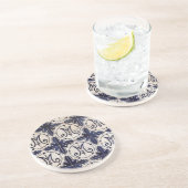  portugese azulejo zandsteen onderzetter (Zijkant)