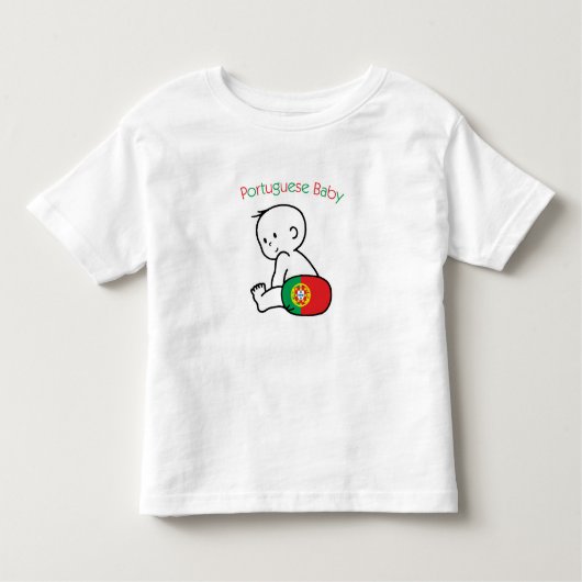Portugese Baby Kinder Shirts (Voorkant)
