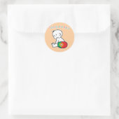 Portugese Baby Ronde Sticker (Tas)