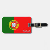Portugese Bagagelabels, patriottische Portugese vl Bagagelabel (Voorkant horizontaal)