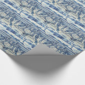 Portugese blauwe en witte tegels met engelen cadeaupapier (Hoek)