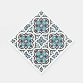 Portugese blauwe luiers servet (Hoek)