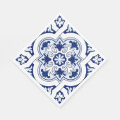 Portugese blauwe luiers servet (Hoek)