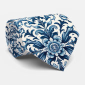 Portugese blauwe stropdas (Opgerold)