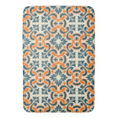 Portugese blauwe tegel badmat (Voorkant Verticaal)