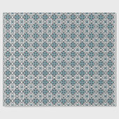 Portugese blauwe tegel cadeaupapier (Vlak)