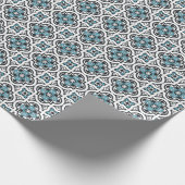 Portugese blauwe tegel cadeaupapier (Hoek)