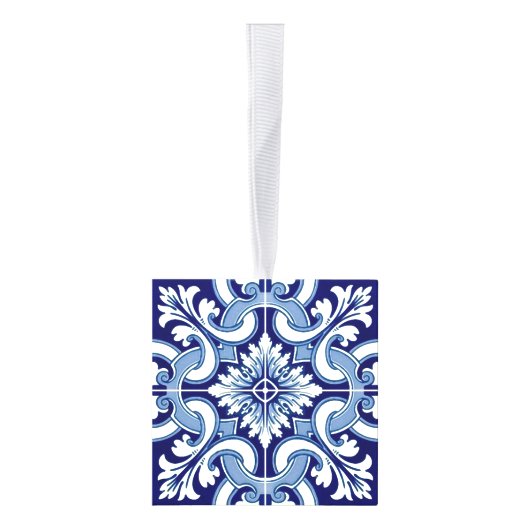 Portugese blauwe tegel decoratie (Rechts)