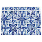 Portugese blauwe tegel groot cadeauzakje (Voorkant)