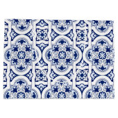 Portugese blauwe tegel groot cadeauzakje (Achterkant)