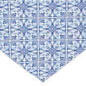 Portugese blauwe tegel korte tafelloper (Hoek)