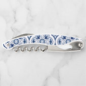 Portugese blauwe tegel kurkentrekker (Achterkant)