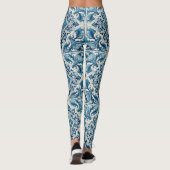 Portugese blauwe tegel leggings (Achterkant)