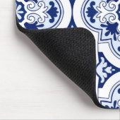 Portugese blauwe tegel muismat (Hoek)