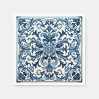 Portugese blauwe tegel