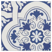 Portugese blauwe tegel stof (Close Up)