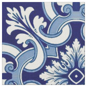 Portugese blauwe tegel stof (Close Up)