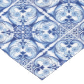Portugese blauwe tegel tafelkleed (Gekanteld)