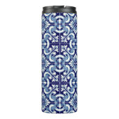 Portugese blauwe tegel thermosbeker (Achterkant)
