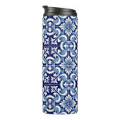 Portugese blauwe tegel thermosbeker (Geroteerd rechts)