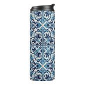 Portugese blauwe tegel thermosbeker (Gedraaid links)