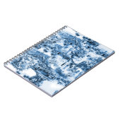 Portugese blauwe tegels romantische scene notitieboek (Linkerzijde)