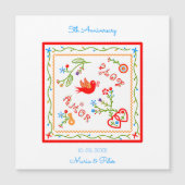 Portugese bruiloft met zakdoeken (Voorkant)