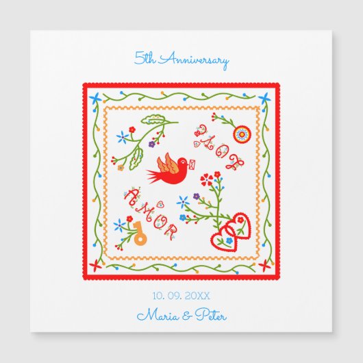 Portugese bruiloft met zakdoeken (Voorkant)