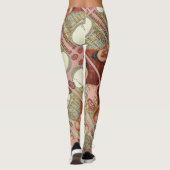Portugese cultuur design leggings (Achterkant)