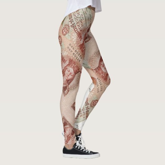 Portugese cultuur design leggings (Rechts)