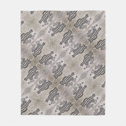 Portugese cultuur fleece deken (Voorkant)