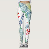 Portugese cultuur Leggings (Voorkant)