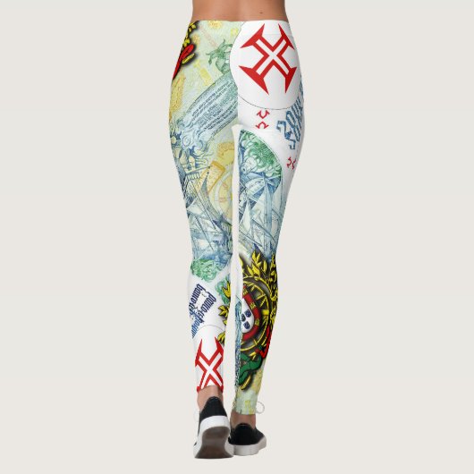 Portugese cultuur Leggings (Achterkant)