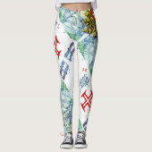 Portugese cultuur Leggings (Voorkant)