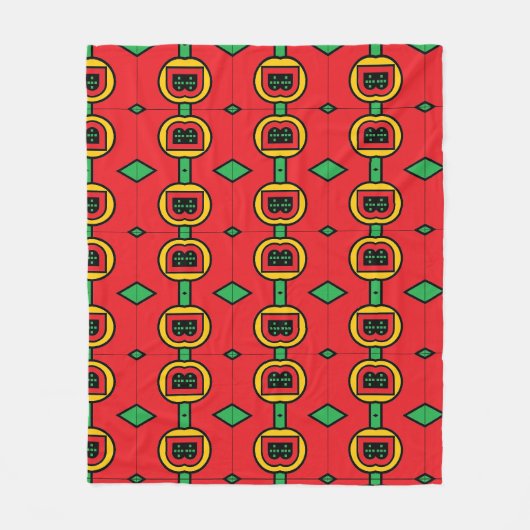 portugese design fleece deken (Voorkant)