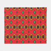portugese design fleece deken (Voorkant (Horizontaal))