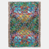 portugese design gooien deken (Voorkant Verticaal)