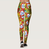 Portugese design Leggings (Achterkant)