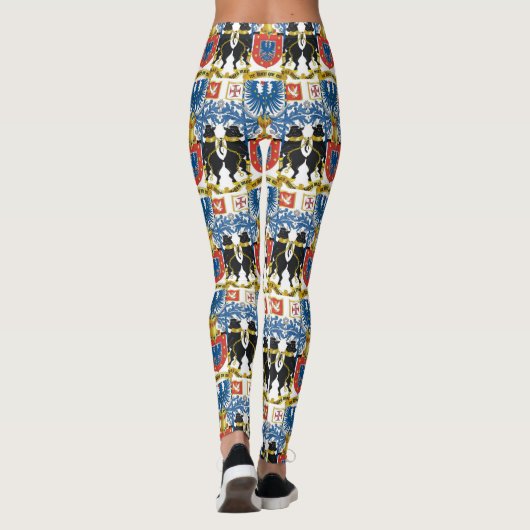 Portugese design Leggings (Achterkant)