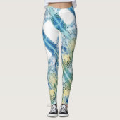 Portugese design Leggings (Voorkant)