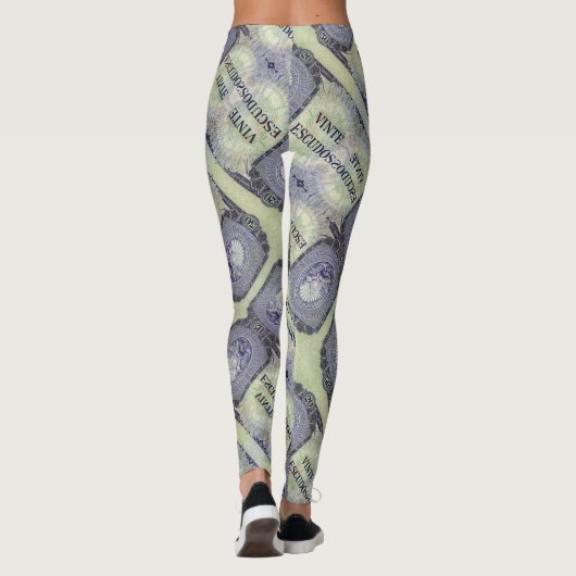 Portugese design Leggings (Achterkant)