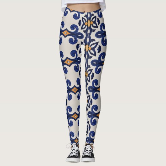 Portugese design leggings (Voorkant)