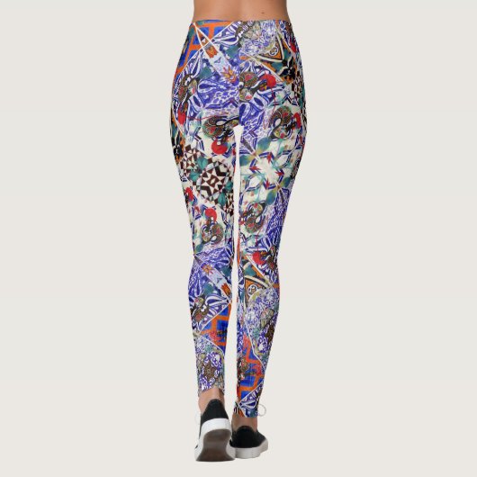 Portugese design Leggings (Achterkant)