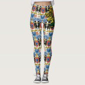 Portugese design Leggings (Voorkant)