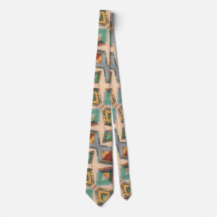 Portugese design leggings stropdas
