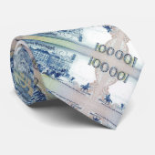 Portugese design stropdas (Opgerold)